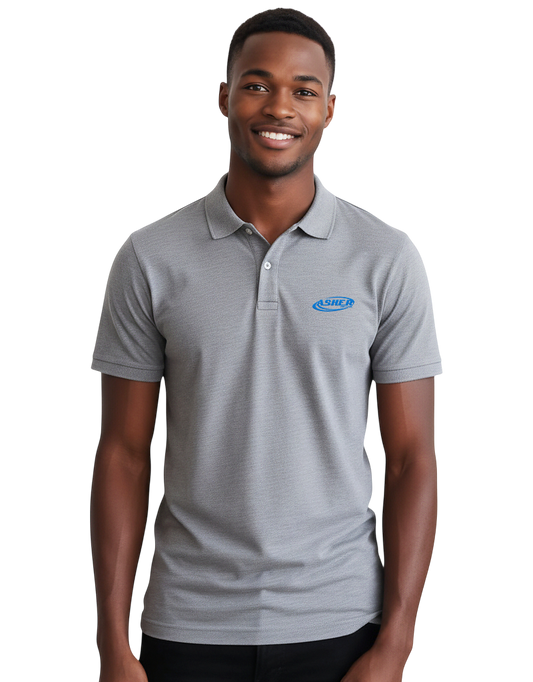 Asher Grey Unisex Polo IT - Student