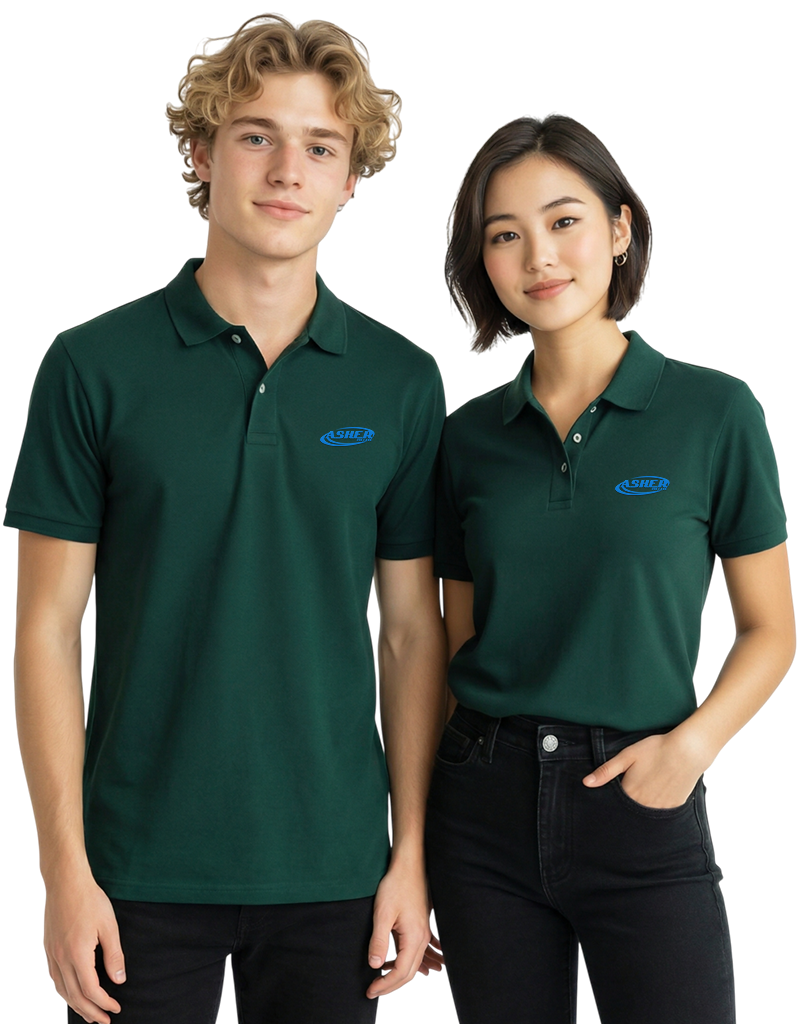 Asher Green Unisex Polo Business - Student