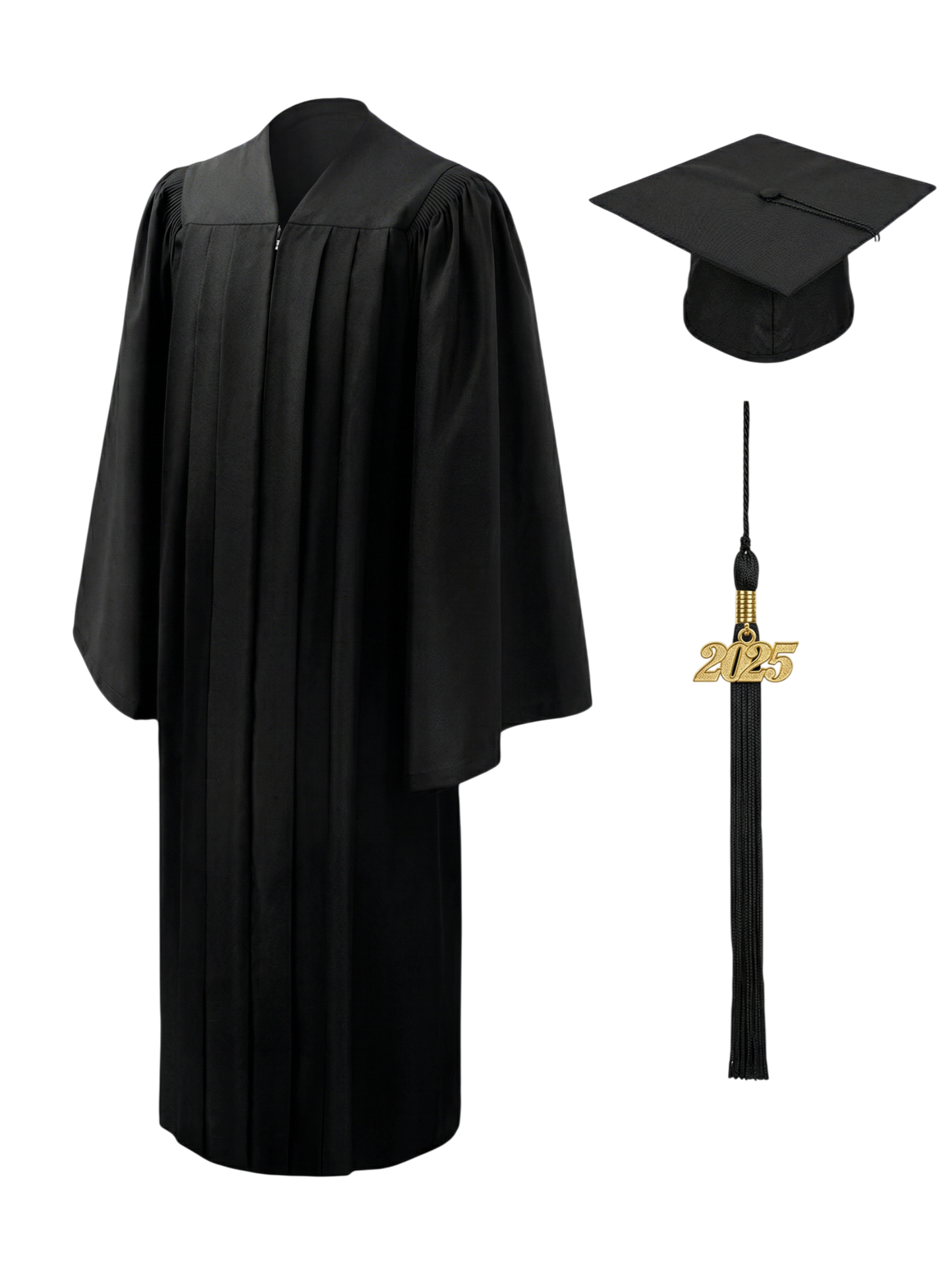Traditional Graduation Cap and Gown