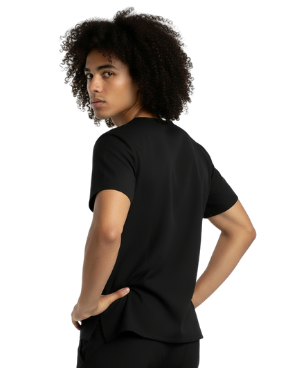 Euphoria - Black Unisex Scrub Top
